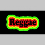 Reggae čierne tepláky s tlačeným logom